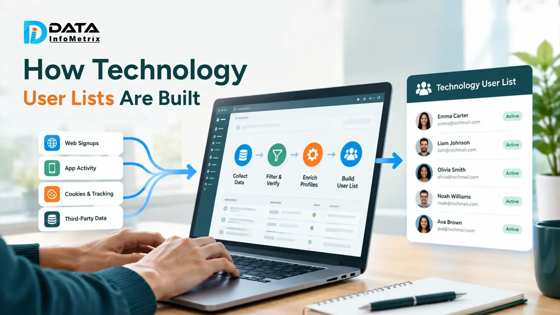 How Data InfoMetrix Builds and Delivers a Technology Users Email List